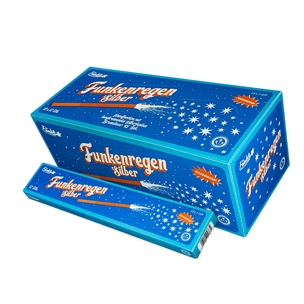 Funkenregen Silber - 